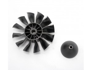 Powerfun 80mm 12 Blade Ducted Fan Rotor Blade & Spinner Set
